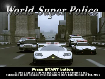 Kousoku Kidoutai - World Super Police (Japan) (En,Ja) screen shot title